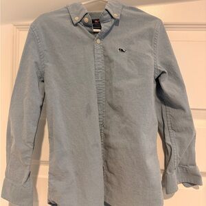 Kid's Light Blue Button-Down Shirt